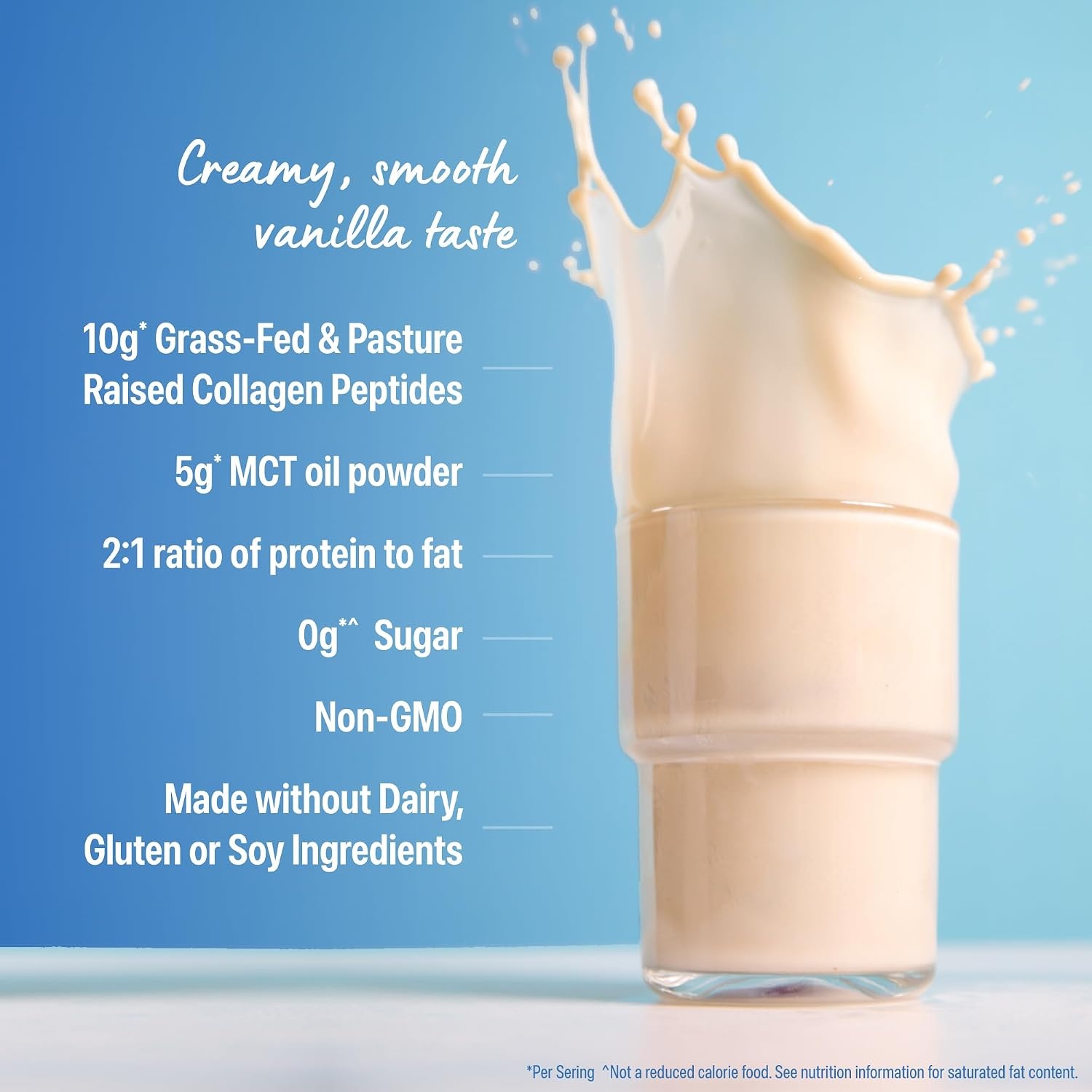 image:imageOrgain Keto Collagen Protein Powder Chocolate 10g Grass Fed Hydrolyzed Collagen Peptides for Women amp Men Type I amp III 5g MCT Oil Hair Skin Nail amp Joint Support NonGMO Gluten Free 088lbVanilla