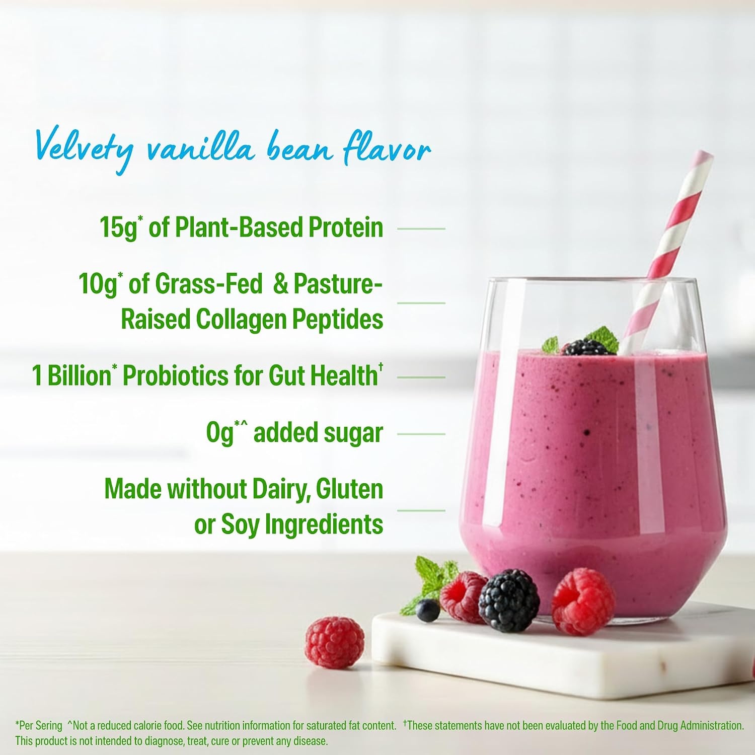 image:imageOrgain Organic 25g Protein 10g Collagen Powder Chocolate Fudge 16lbVanilla
