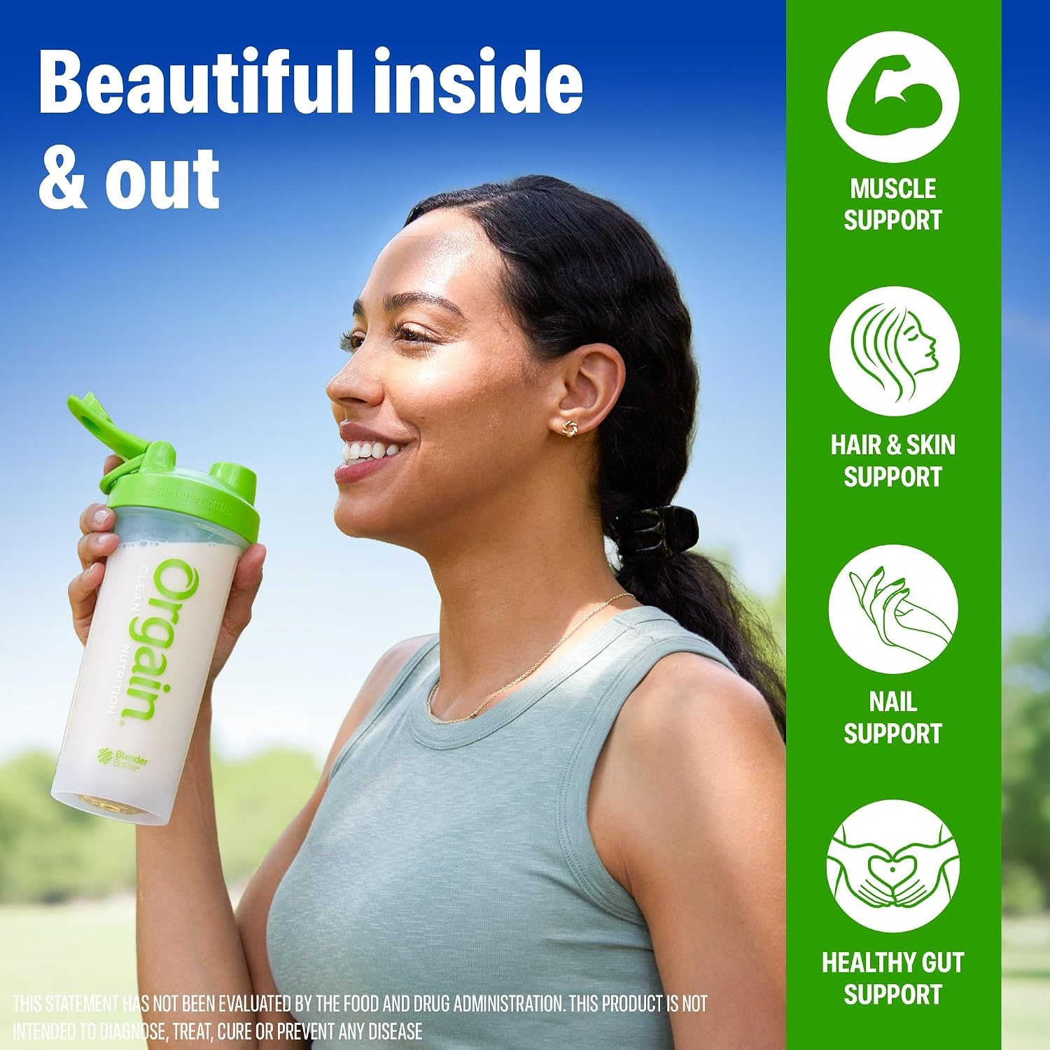 image:imageOrgain Organic 25g Protein 10g Collagen Powder Chocolate Fudge 16lbVanilla