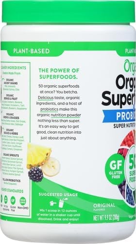 image:imageOrgain Organic Greens Powder 50 Superfoods Probiotics Berry 062 lbOriginal