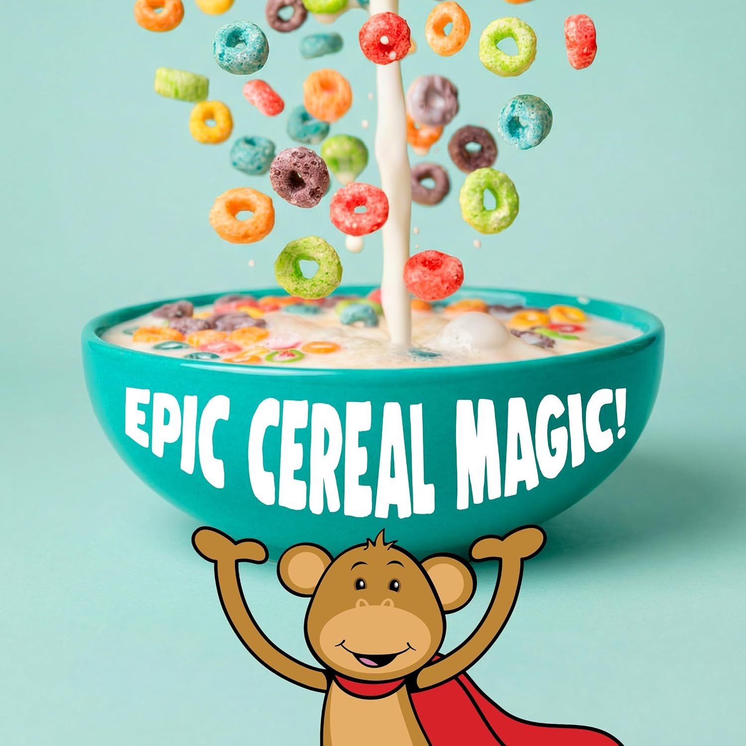 image:imageOrgain Organic Kids Dairy 8g Protein Shake Fruity Cereal 825 oz 12pkFruity Cereal