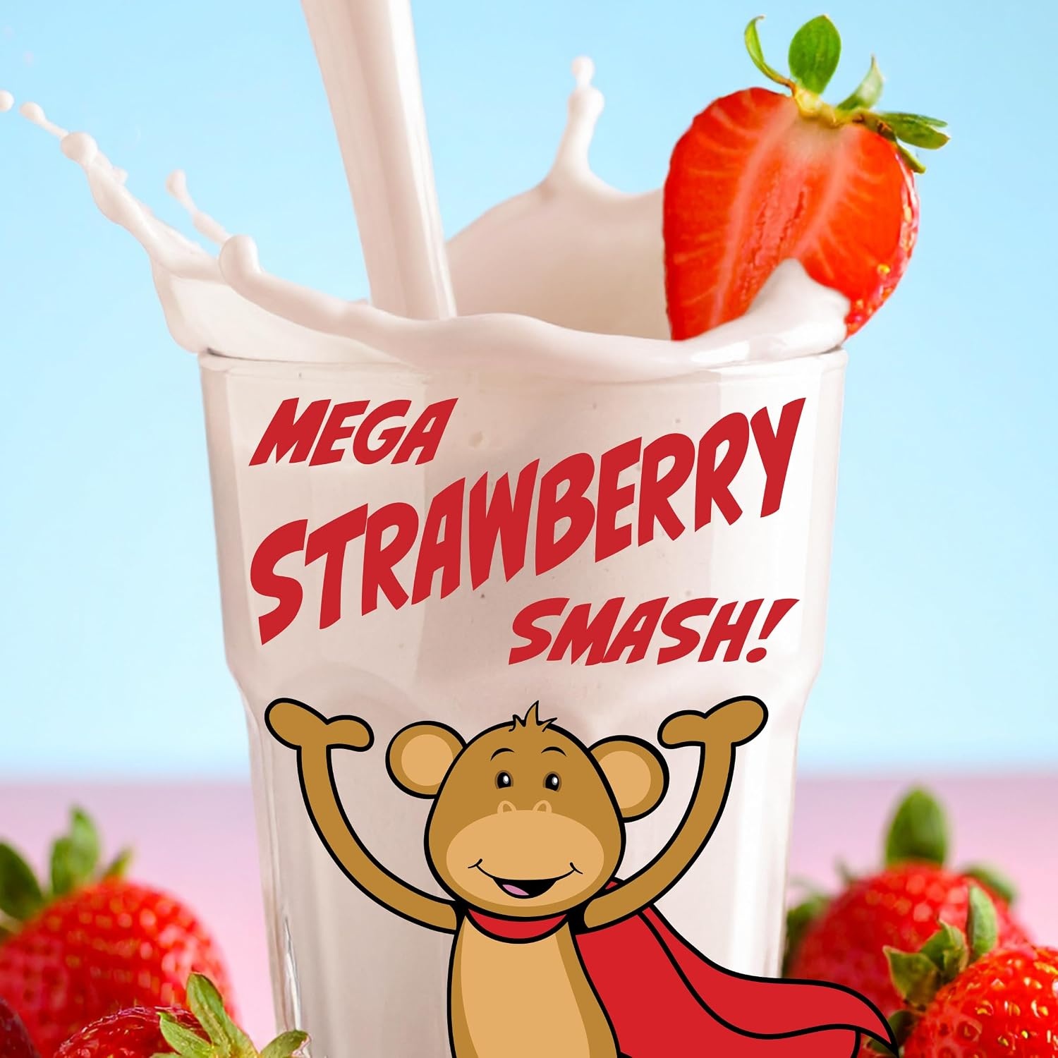 image:imageOrgain Organic Kids Dairy 8g Protein Shake Fruity Cereal 825 oz 12pkStrawberry