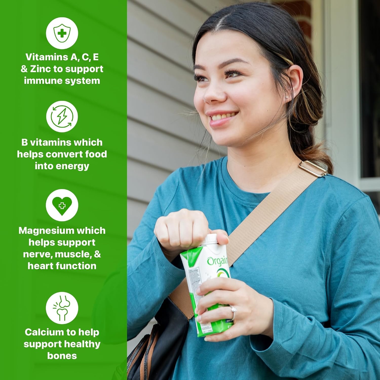 image:imageOrgain Organic Nutritional Protein Shake 16g Grass Fed Whey Protein Meal Replacement 20 Vitamins amp Minerals Fruits amp Vegetables Variety Pack Chocolate Vanilla Strawberry 11 Fl Oz 12 Pack