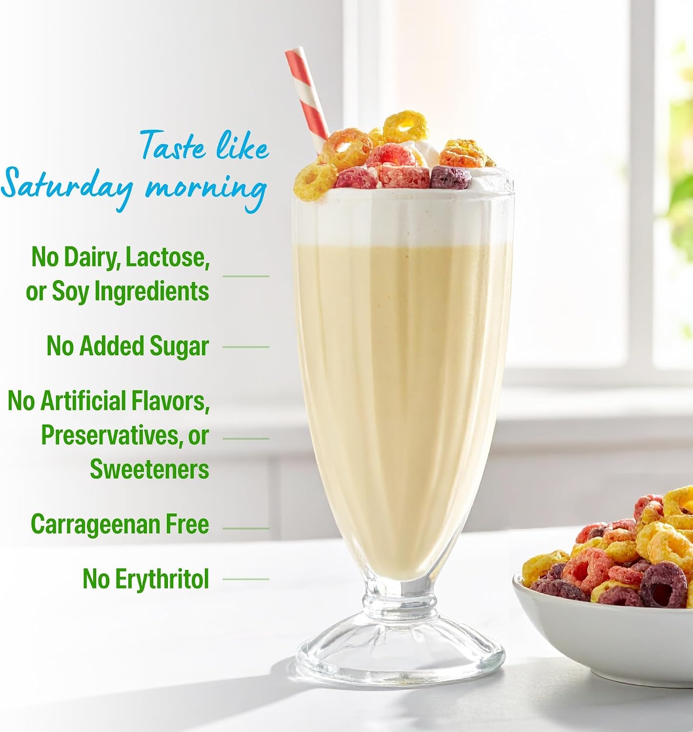 image:imageOrgain Organic Vegan 21g Protein Powder Birthday Cake 102 lbFruity Cereal