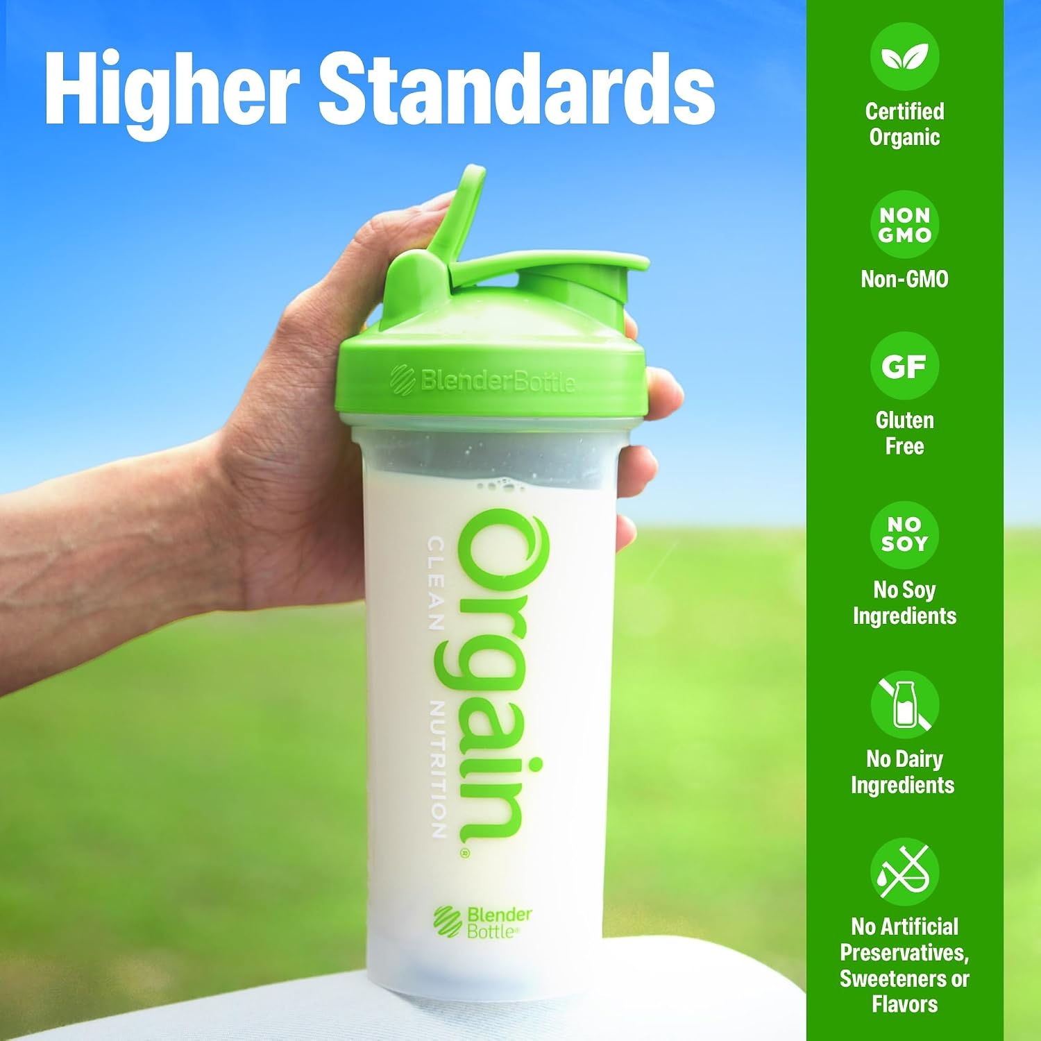 image:imageOrgain Organic Vegan 21g Protein Powder Birthday Cake 102 lbVanilla
