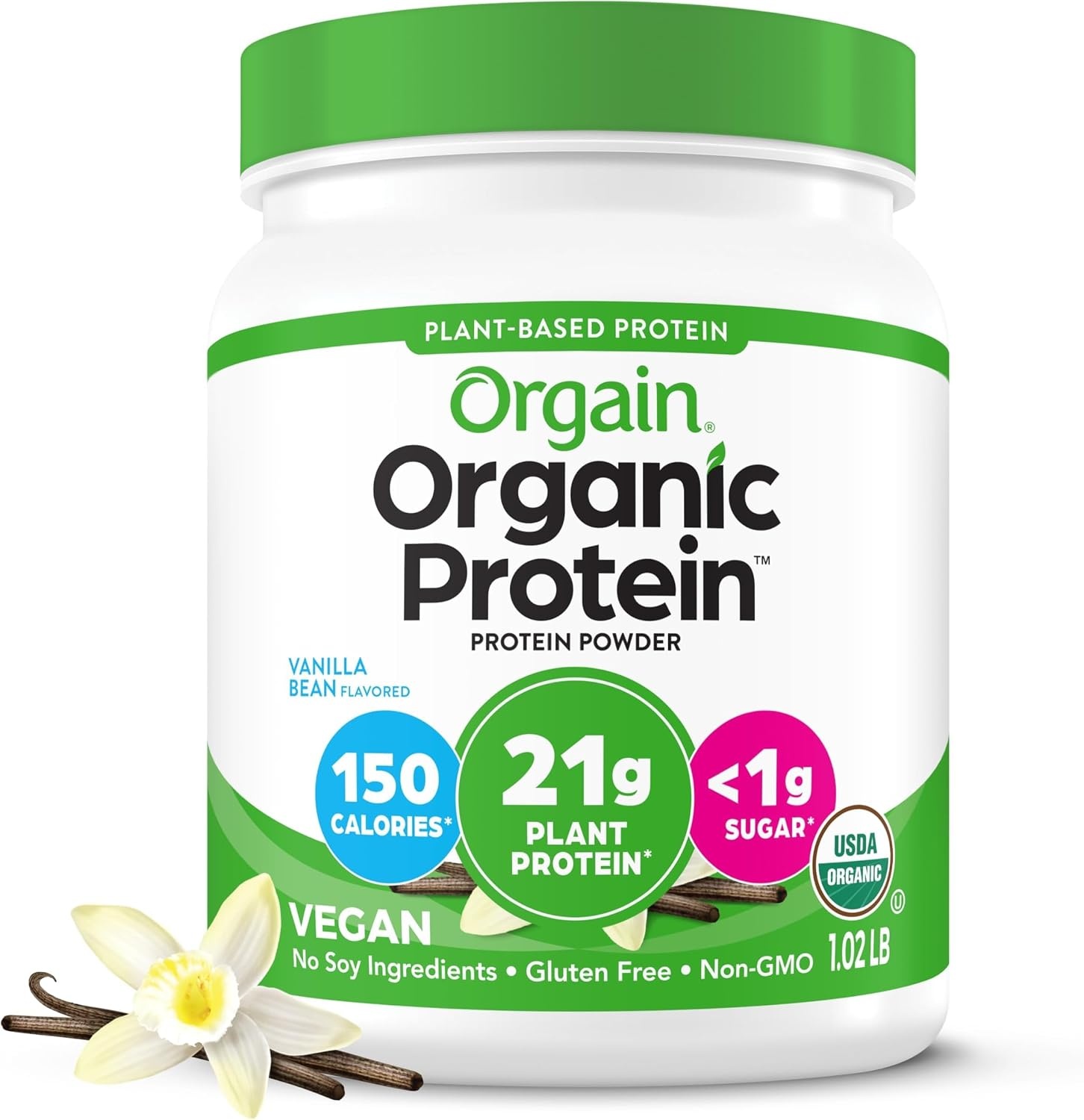 image:imageOrgain X Justins 20g Protein Powder Chocolate Peanut Butter 117lbVanilla
