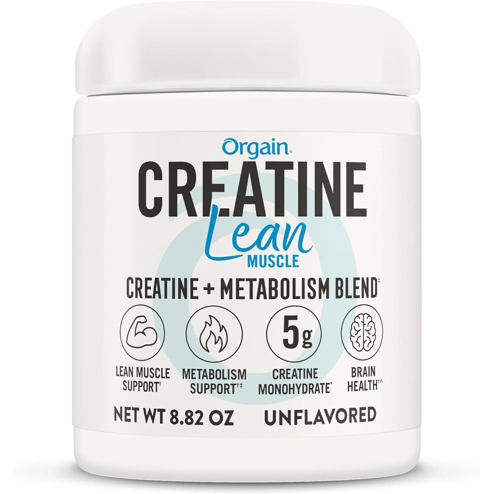 image:imageOrgain 5g Creatine Monohydrate Lean Muscle Powder Unflavored 882oz882 Ounce Pack of 1