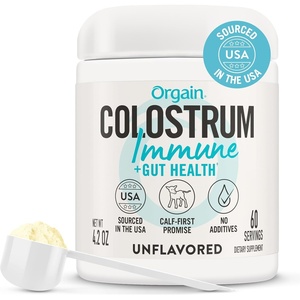 Orgain Colostrum Powder, Gut & Immune Support, Unflavored, 60 Servings(4.2 Ounce)
