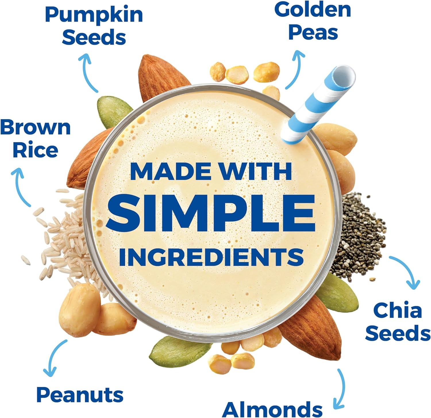 image:imageOrgain Organic Simple 20g Vegan Protein Powder Vanilla 125lbVanilla