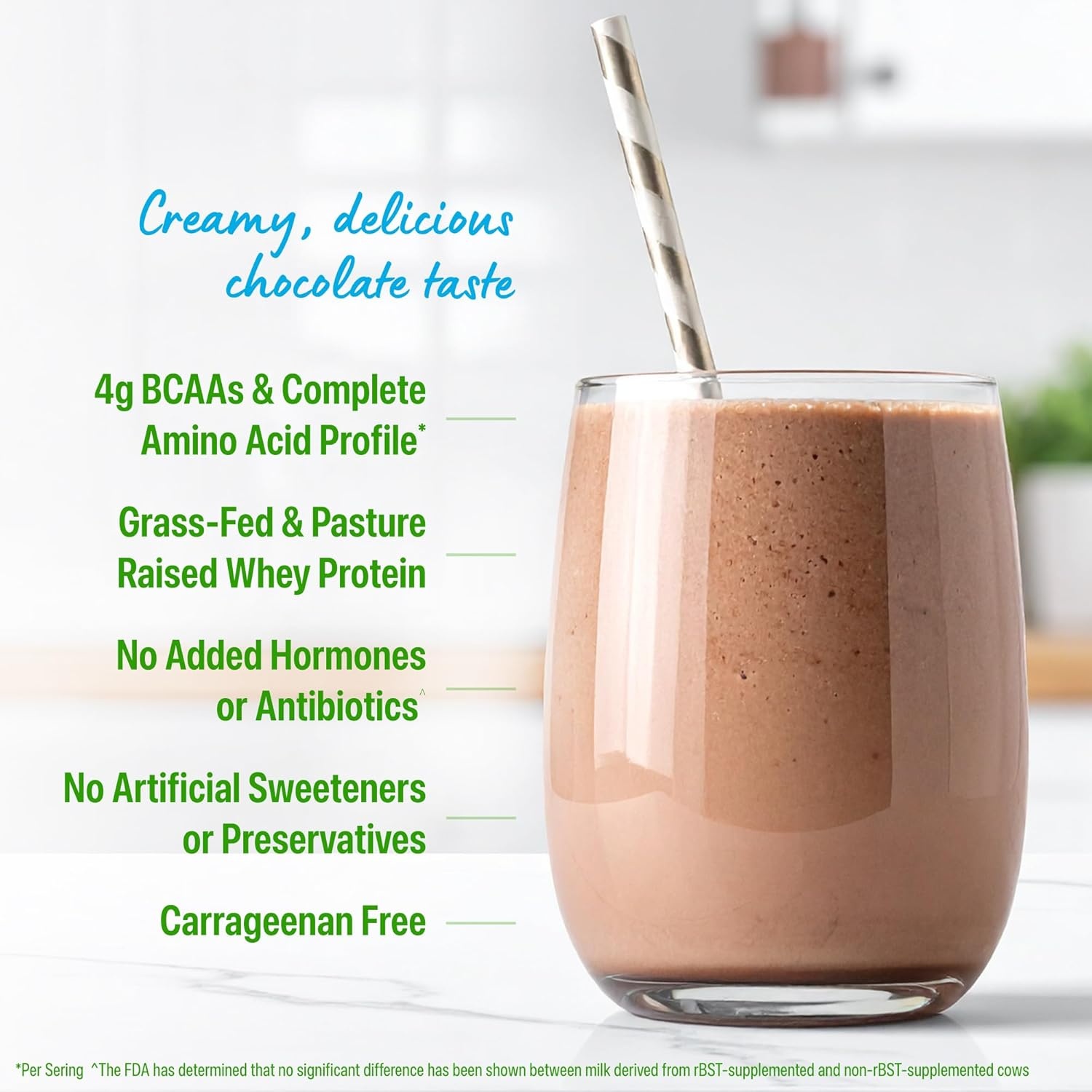 image:imageOrgain Whey Protein Powder Vanilla Bean 21g Grass Fed Dairy Protein 5g BCAAs 3g Prebiotic Fiber No Sugar Added No Added Hormones Gluten Free Kosher for Shakes amp Smoothies 182lbCreamy Chocolate Fudge